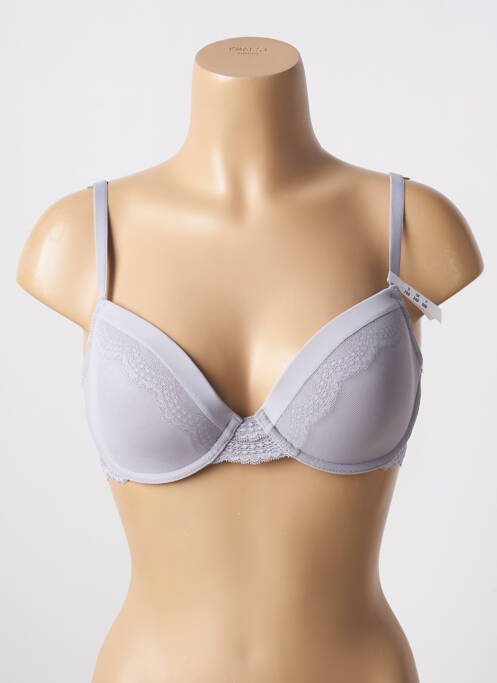 Soutien-gorge effet matière satinée haut soutien-gorge moulé violet ESPRIT femme