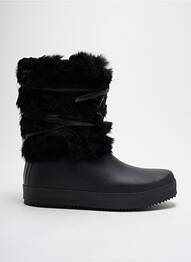 Bottines/boots matière lisse talon plat jusqu'à 3cm noir MOOV BOOT femme