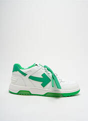 Baskets vert OFF WHITE pour homme seconde vue