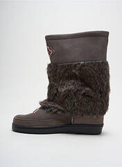Bottines/Boots gris MINNETONKA pour femme seconde vue