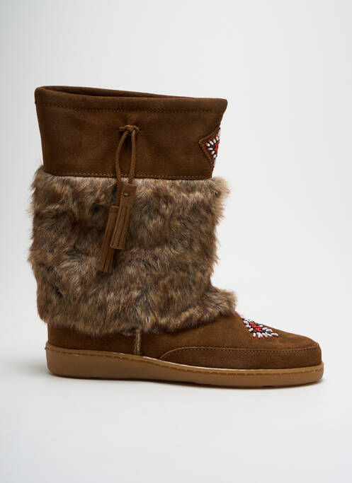 Bottines/Boots marron MINNETONKA pour femme