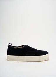 Baskets nubuck talon plat jusqu'à 3cm noir EYTYS femme