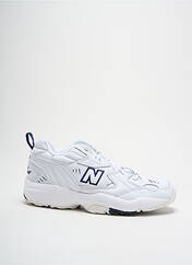 Baskets blanc NEW BALANCE pour femme seconde vue