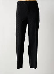 Pantalon droit taille élastique noir CISO femme