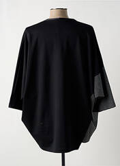 Tunique manches longues noir FRANCK ANNA pour femme seconde vue