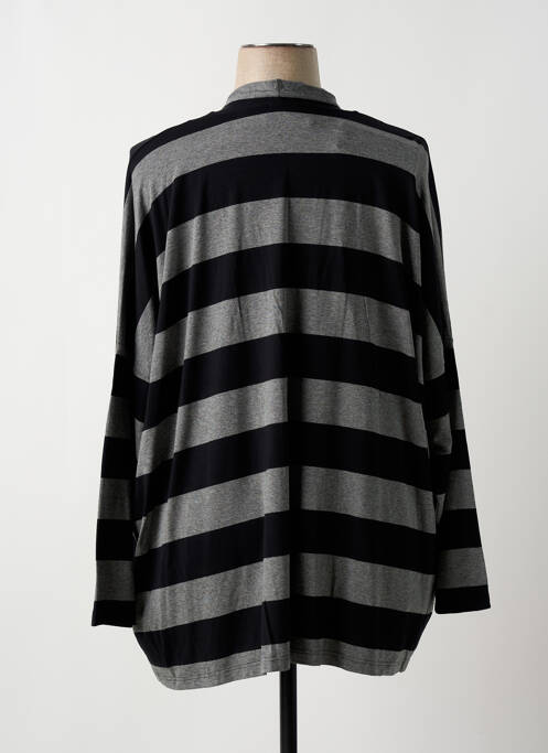 Gilet manches longues gris Q'NEEL femme