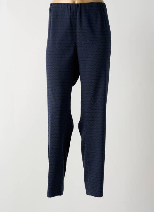 Pantalon droit bleu CISO pour femme