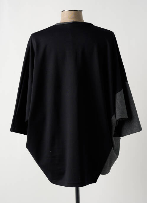 Tunique manches longues noir FRANCK ANNA pour femme