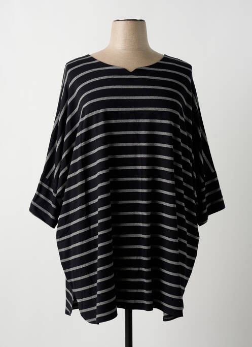 Tunique manches longues noir Q'NEEL pour femme
