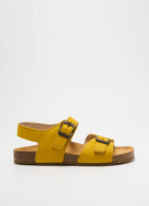 Sandales/Nu pieds jaune BOPY pour garçon