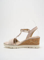 Sandales/Nu pieds beige TAMARIS pour femme seconde vue