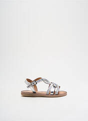 Sandales/Nu pieds argent LILYBELLULE pour fille seconde vue