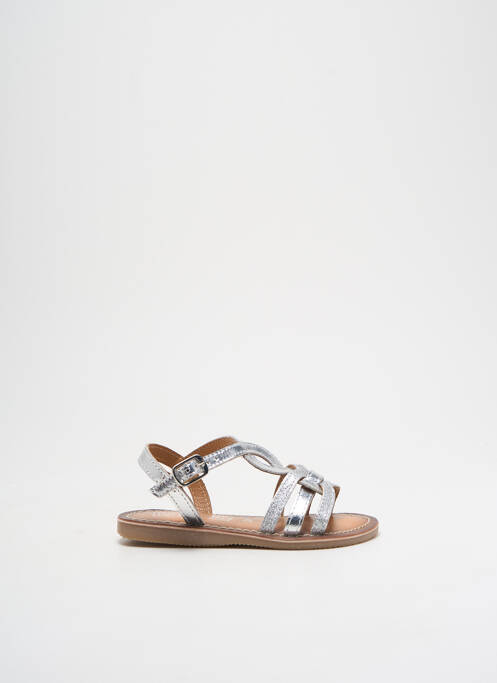 Sandales/Nu pieds argent LILYBELLULE pour fille