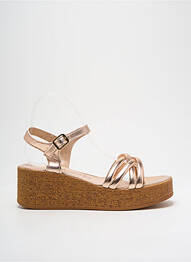 Sandales/nu pieds talon de 4 à 6cm rose MARCO TOZZI femme