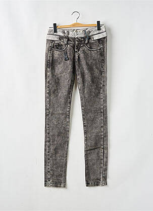 Jeans coupe slim taille basse taille basse gris KILLAH femme