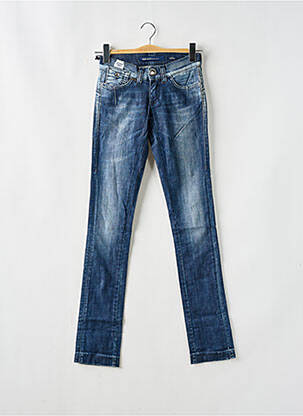 Jeans coupe slim stretch taille basse bleu MISS SIXTY femme