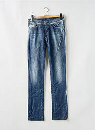 Jeans coupe slim taille basse taille basse bleu MISS SIXTY femme