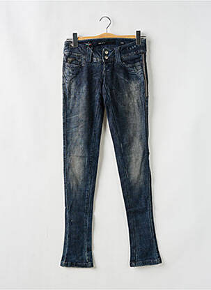 Jeans skinny stretch taille basse bleu MISS SIXTY femme
