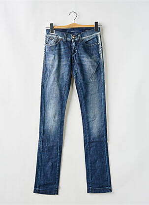 Jeans coupe slim taille basse taille basse bleu MISS SIXTY femme