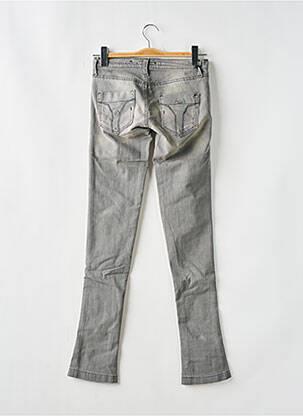 Jeans skinny stretch taille basse gris MISS SIXTY femme