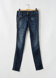 Jeans skinny stretch taille basse bleu KILLAH femme