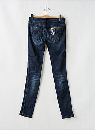 Jeans skinny stretch taille basse bleu KILLAH femme