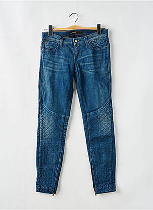 Jeans coupe slim stretch taille basse bleu MISS SIXTY femme