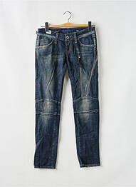 Jeans coupe slim taille basse taille basse bleu MISS SIXTY femme