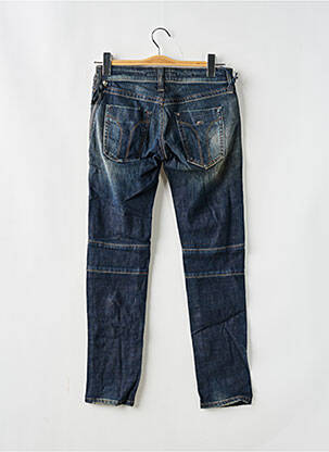 Jeans coupe slim stretch taille basse bleu MISS SIXTY femme