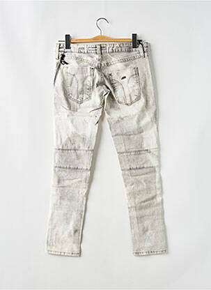 Jeans coupe slim stretch taille basse gris MISS SIXTY femme