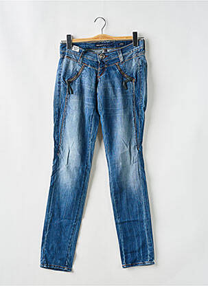 Jeans coupe slim taille basse taille basse bleu MISS SIXTY femme