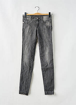 Jeans skinny stretch taille basse gris MISS SIXTY femme