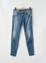 Jeans skinny stretch taille basse bleu MISS SIXTY femme