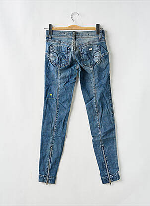 Jeans skinny stretch taille basse bleu MISS SIXTY femme