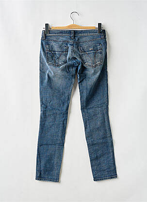 Jeans coupe slim stretch taille basse bleu MISS SIXTY femme