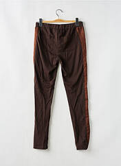 Pantalon slim marron CELLBES OF  SWEDEN pour femme seconde vue