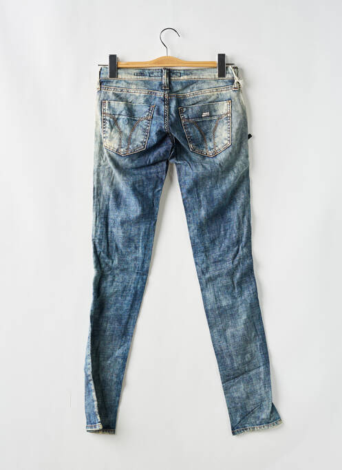 Jeans coupe slim stretch taille basse bleu MISS SIXTY femme