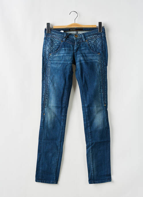 Jeans coupe slim taille basse taille basse bleu MISS SIXTY femme