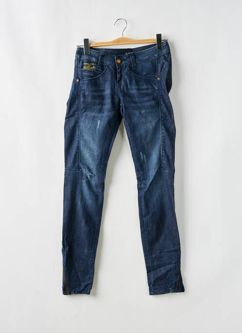 Jeans coupe slim bleu KILLAH pour femme