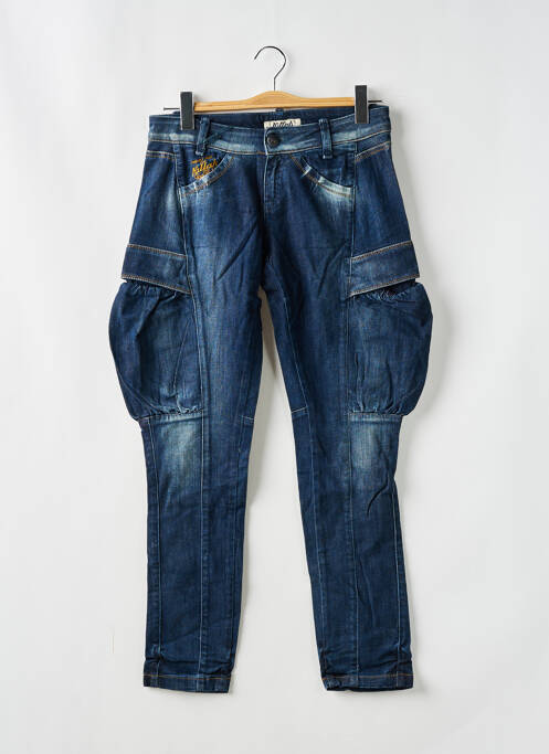 Jeans coupe slim bleu KILLAH pour femme