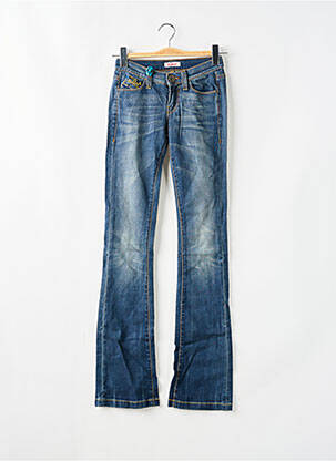 Jeans coupe slim poches bleu KILLAH femme