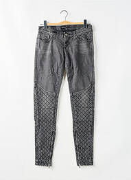 Jeans coupe slim taille basse taille basse gris MISS SIXTY femme