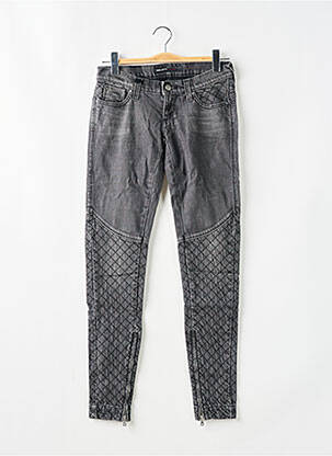 Jeans coupe slim taille basse taille basse gris MISS SIXTY femme