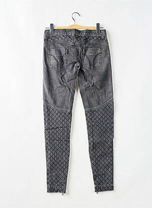 Jeans coupe slim stretch taille basse gris MISS SIXTY femme