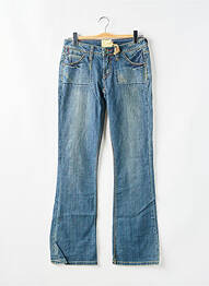 Jeans coupe slim poches bleu MARLOW femme
