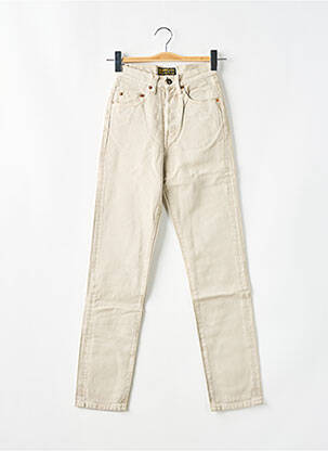 Pantalon droit poches beige REDWOOD femme