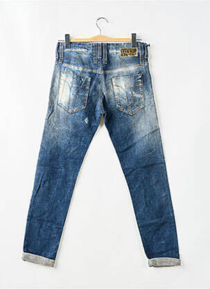 Jeans boyfriend stretch taille normale bleu MISS SIXTY femme