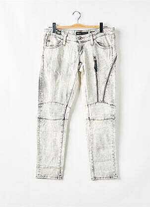 Jeans coupe slim poches gris MISS SIXTY femme
