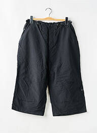 Bermuda coupe droite noir TEDDY SMITH femme