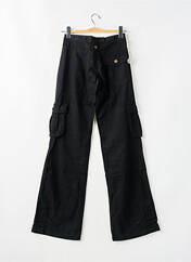 Pantalon cargo noir CIMARRON pour femme seconde vue